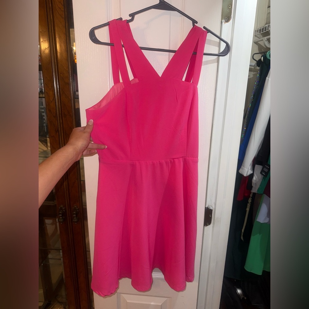 Pink Mini Dress